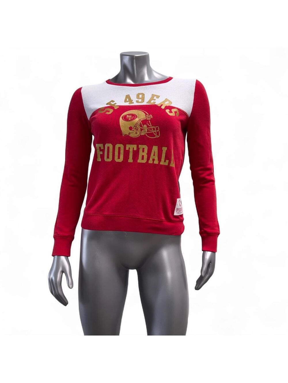 SF 49ers x Victoria’s Secret PINK Long Sleeve Crewneck